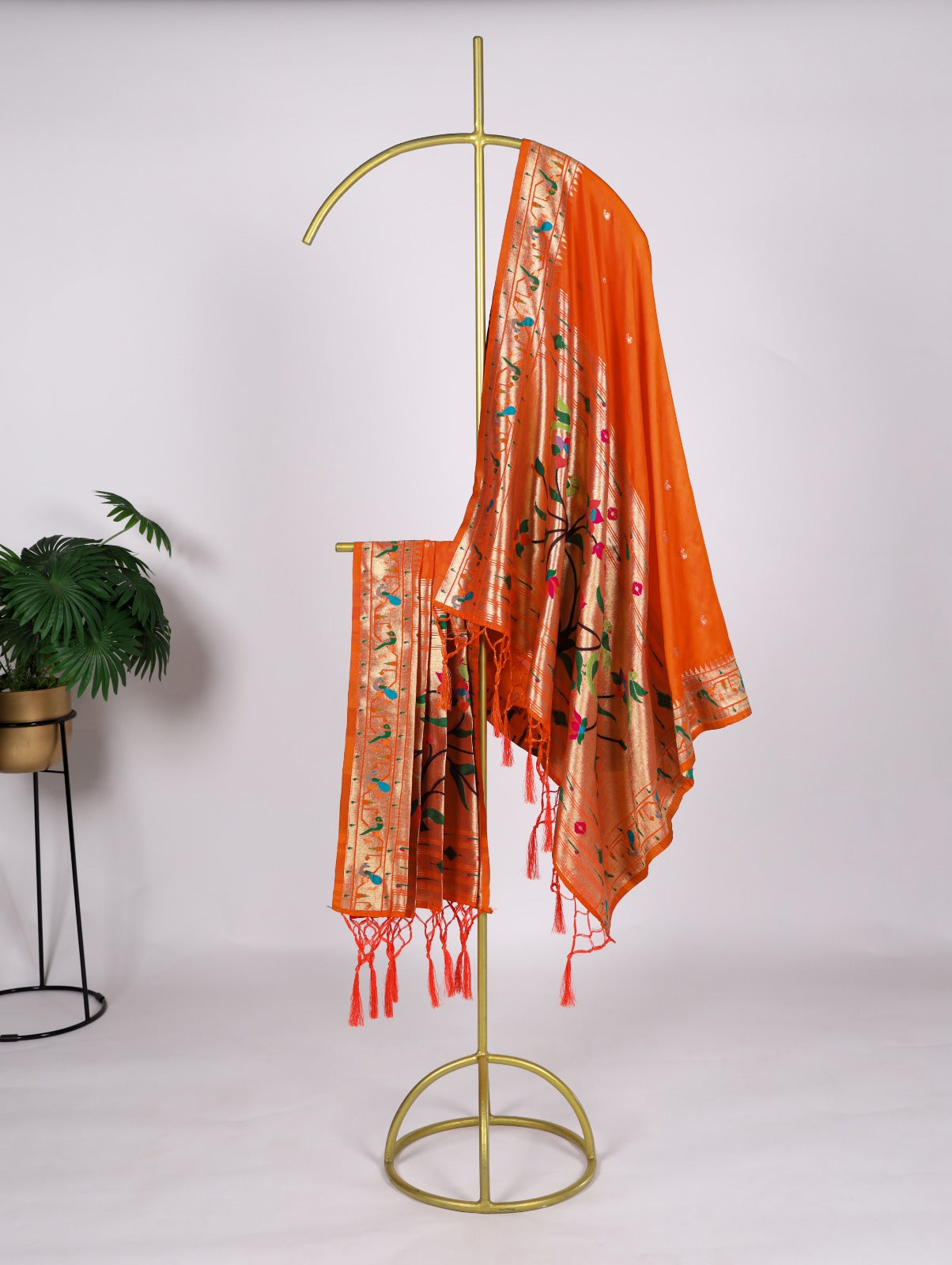 Paithani Jacquard Zari Woven Dupatta