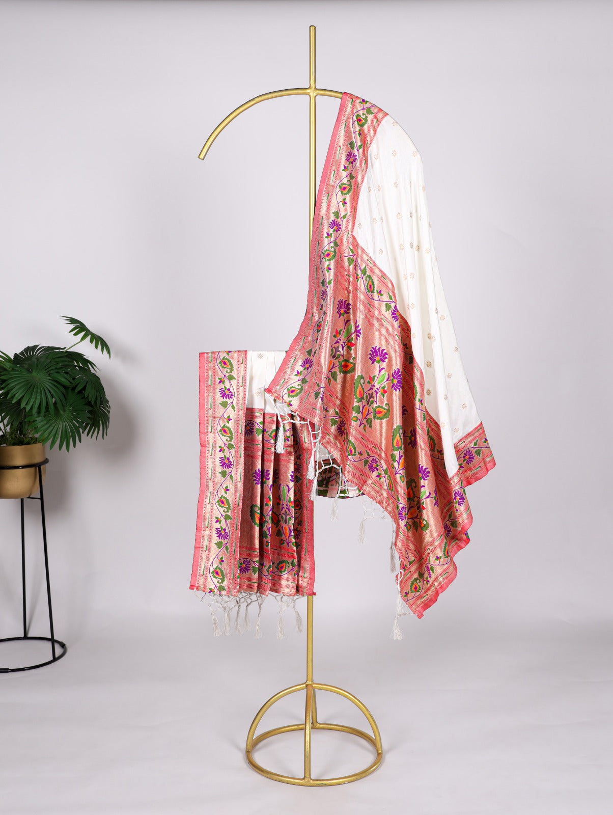 Paithani Jacquard Zari Woven Dupatta