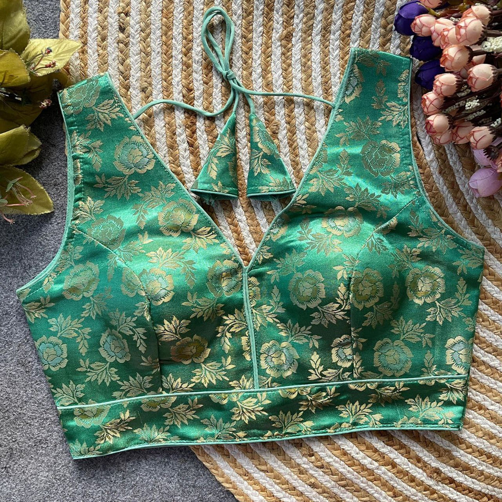 Dola Silk Partywear Blouse