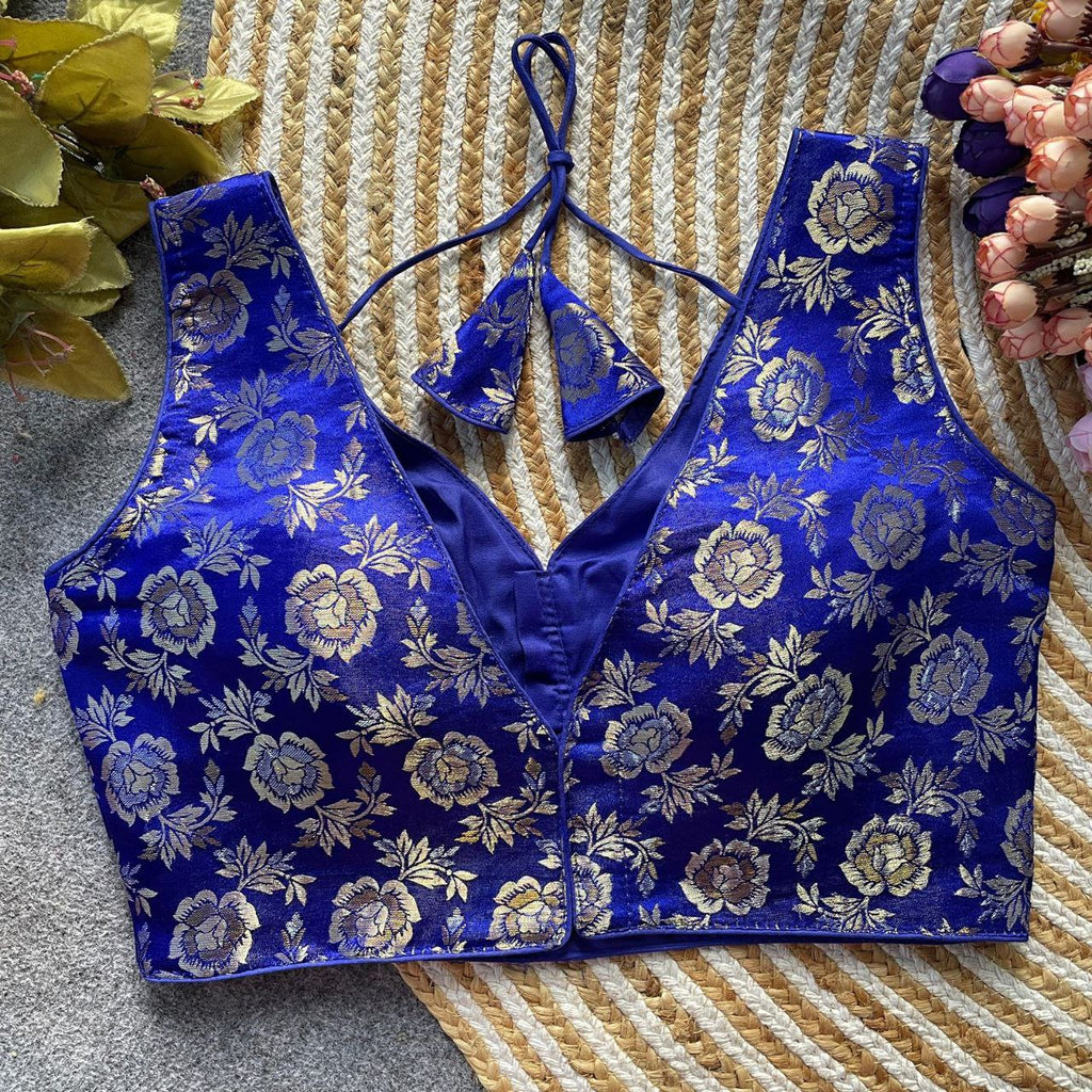 Dola Silk Partywear Blouse