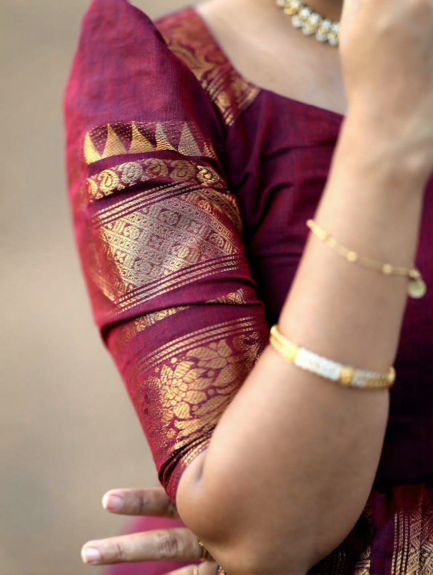 Kanchi Cotton Jacquard Kurta Dupatta Set