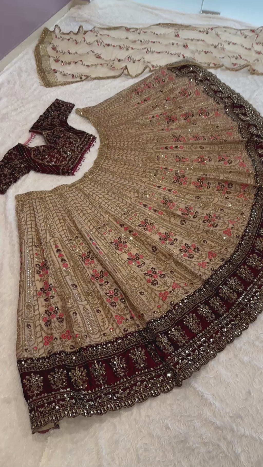 Heavy Kasturi Silk Lehenga Choli Set