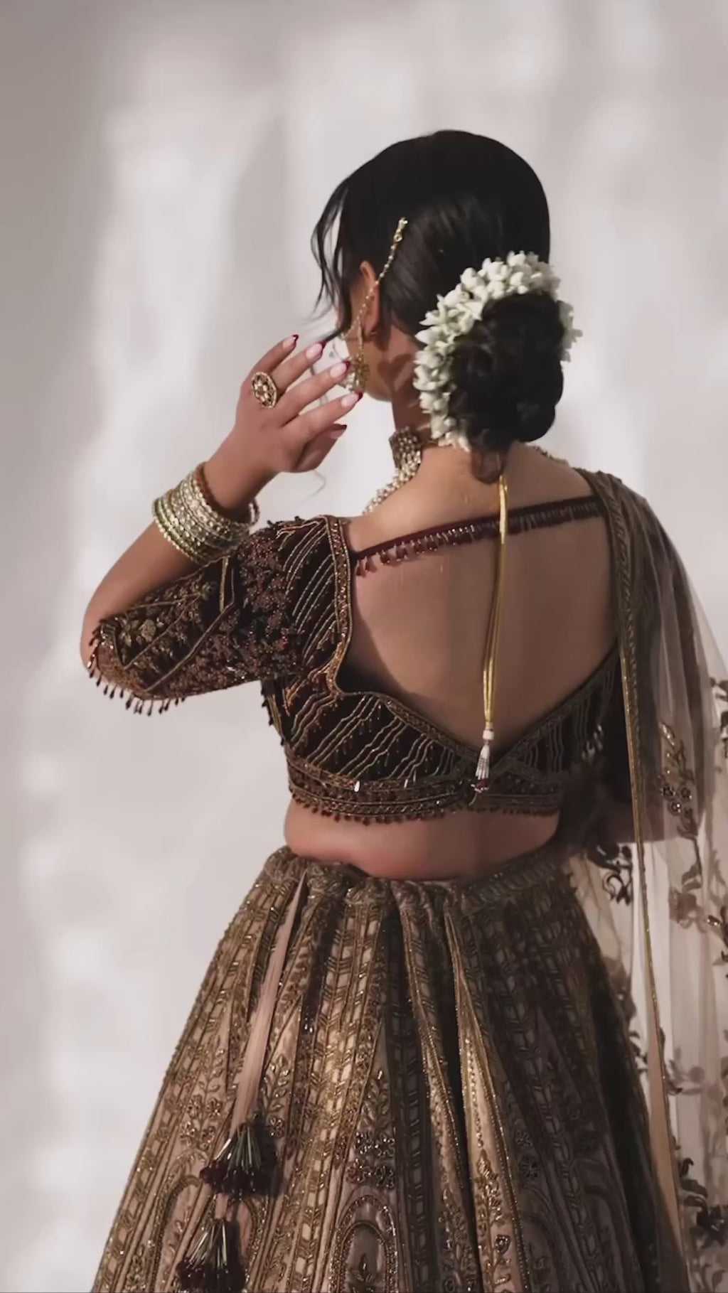 Heavy Kasturi Silk Lehenga Choli Set